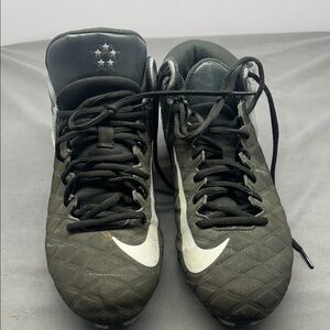 Nike Field General Black and White‎ Camo Sports Cleats SZ 11